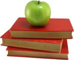 Apfel für den Lehrer